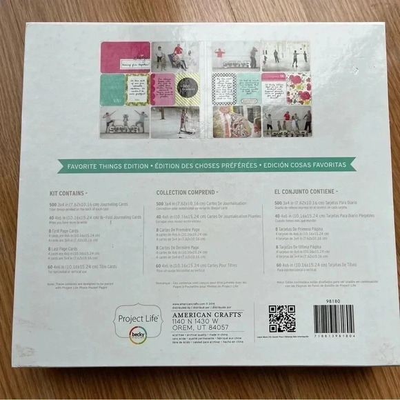 Project Life Becky Higgins Fav Things Edition Core Kit Scrapbook Heidi Swapp - Picture 6 of 6